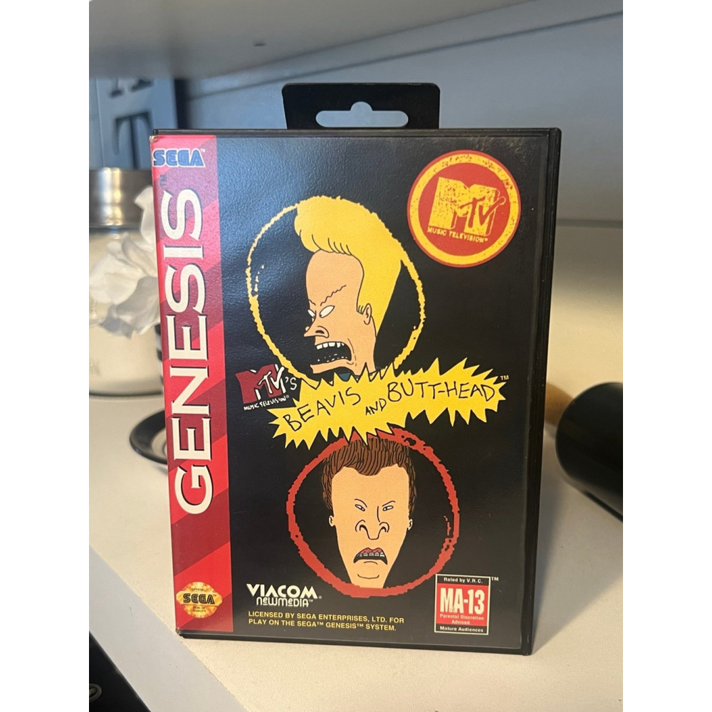 Beavis and Butt-Head Sega Genesis Video Game